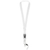 Sagan phone holder lanyard with detachable buckle in White