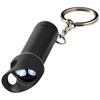 Lobster keychain light and bottle opener in black-solid