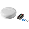 Troy smoke detector in white-solid