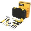 Sounion 16-piece tool box in Solid Black
