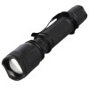 Mears 5W rechargeable tactical flashlight in Solid Black