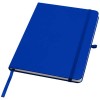 Teak A5 recycled hard cover notebook with lined pages in Royal Blue