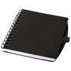 Adler spiral notebook in black-solid