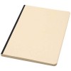 Liliana A5 sugarcane and RPET soft cover notebook in Solid Black