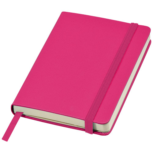 Classic A6 hard cover pocket notebook in pink
