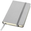 Classic A6 hard cover pocket notebook in silver