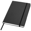 Classic A5 hard cover notebook in black-solid