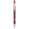 Nanna ballpoint pen with rose gold finish (black ink) in Burgundy