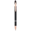 Nanna ballpoint pen with rose gold finish (black ink) in Solid Black