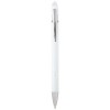 Kish ballpoint pen with silver finish (black ink) in White