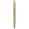 Wicker bamboo ballpoint pen (black ink) in Natural