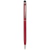 Ore aluminium ballpoint pen with stylus (blue ink) in Red