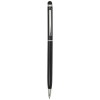 Ore aluminium ballpoint pen with stylus (blue ink) in Solid Black