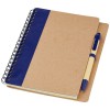 Priestly recycled notebook with pen in Natural_navy