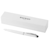 Stylus ballpoint pen in white-solid