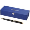 Waterman Hémisphère ballpoint pen (blue ink) in Black_gold