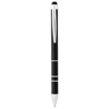 Charleston aluminium stylus ballpoint pen in black-solid