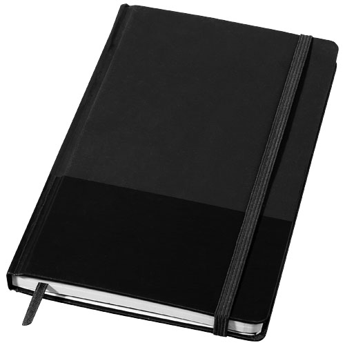 Dublo hard cover notebook in black-solid