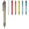 Vancouver recycled PET ballpoint pen in Transparent Black