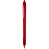 Vancouver recycled PET ballpoint pen (black ink) in Transparent Red