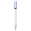 Nassau ballpoint pen in white-solid-and-royal-blue