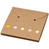 Deluxe coloured sticky notes set in natural