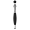 Naples stylus ballpoint pen in black-solid