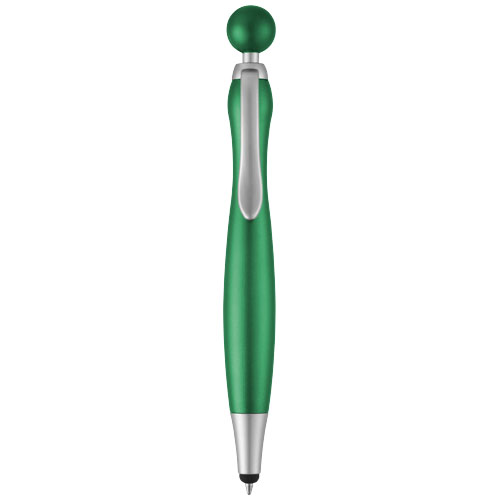 Naples stylus ballpoint pen in green