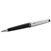 Expert de luxe ballpoint pen in black-solid-and-silver
