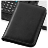 Smarti A6 notebook with calculator in black-solid