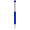 Pavo ballpoint pen with squared barrel in royal-blue