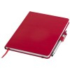 Crown A5 notebook with stylus ballpoint pen in red