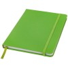 Spectrum A5 hard cover notebook in Lime Green