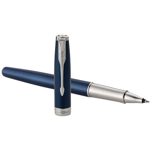 Sonnet rollerball pen in blue-and-silver
