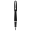 Urban fountain pen in black-solid-and-chrome