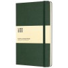 Moleskine Classic L hard cover notebook - ruled in Myrtle Green