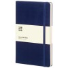 Moleskine Classic L hard cover notebook - ruled in Prussian Blue