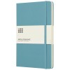 Moleskine Classic L hard cover notebook - ruled in Reef Blue