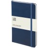 Moleskine Classic L hard cover notebook - ruled in Sapphire Blue