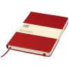 Moleskine Classic L hard cover notebook - ruled in Scarlet Red