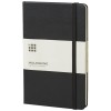 Moleskine Classic M hard cover notebook - ruled in Solid Black