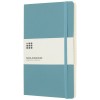 Moleskine Classic L soft cover notebook - ruled in Reef Blue