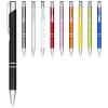 Moneta anodized aluminium click ballpoint pen in Yellow