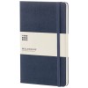 Moleskine Classic L hard cover notebook - plain in Sapphire Blue