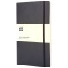 Moleskine Classic L soft cover notebook - plain in Solid Black