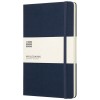 Moleskine Classic L hard cover notebook - dotted in Sapphire Blue