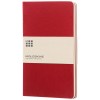 Moleskine Cahier Journal L - plain in Cranberry Red