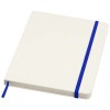 Bass A5 recycled hard cover notebook with lined pages in Royal Blue