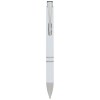 Moneta anti-bacterial ballpoint pen in White