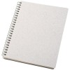 Bianco A5 size wire-o notebook in White